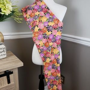 Lularoe English Rose Garden TC2 Leggings
